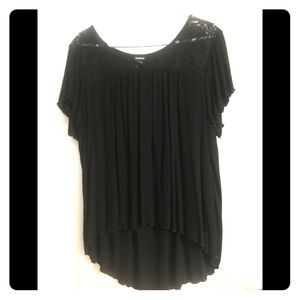 Torrid lightweight lace top shirt